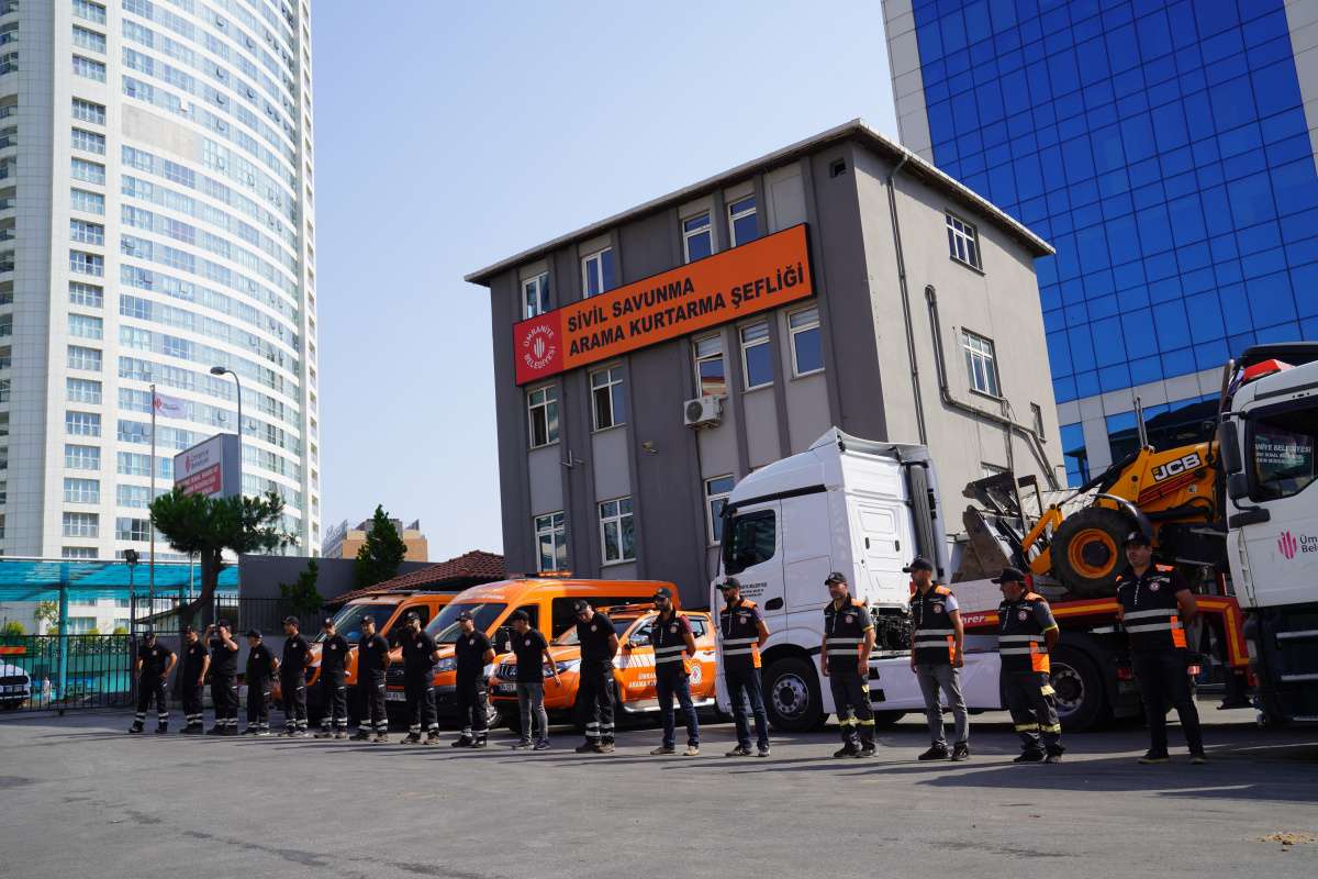 Ümraniye Belediyesi'nden Antalya'daki yangın bölgesine destek