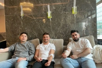 &Uuml;nl&uuml; Youtube ekibi "Kafalar" film &ccedil;ekimleri sonrası serumluk oldu