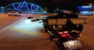 Vanlı dağcı motosikleti ile Türkiye turu yaptı