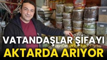 Vatandaşlar şifayı aktarda arıyor