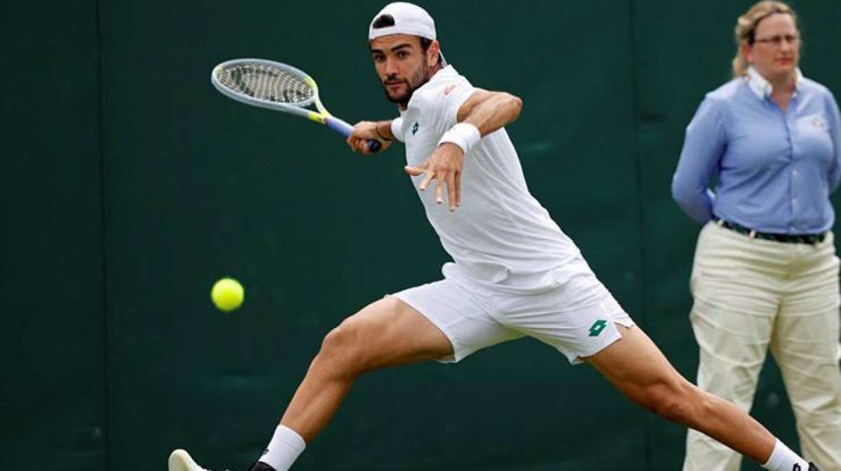 Wimbledon'da son yarı final bileti Berrettini'nin