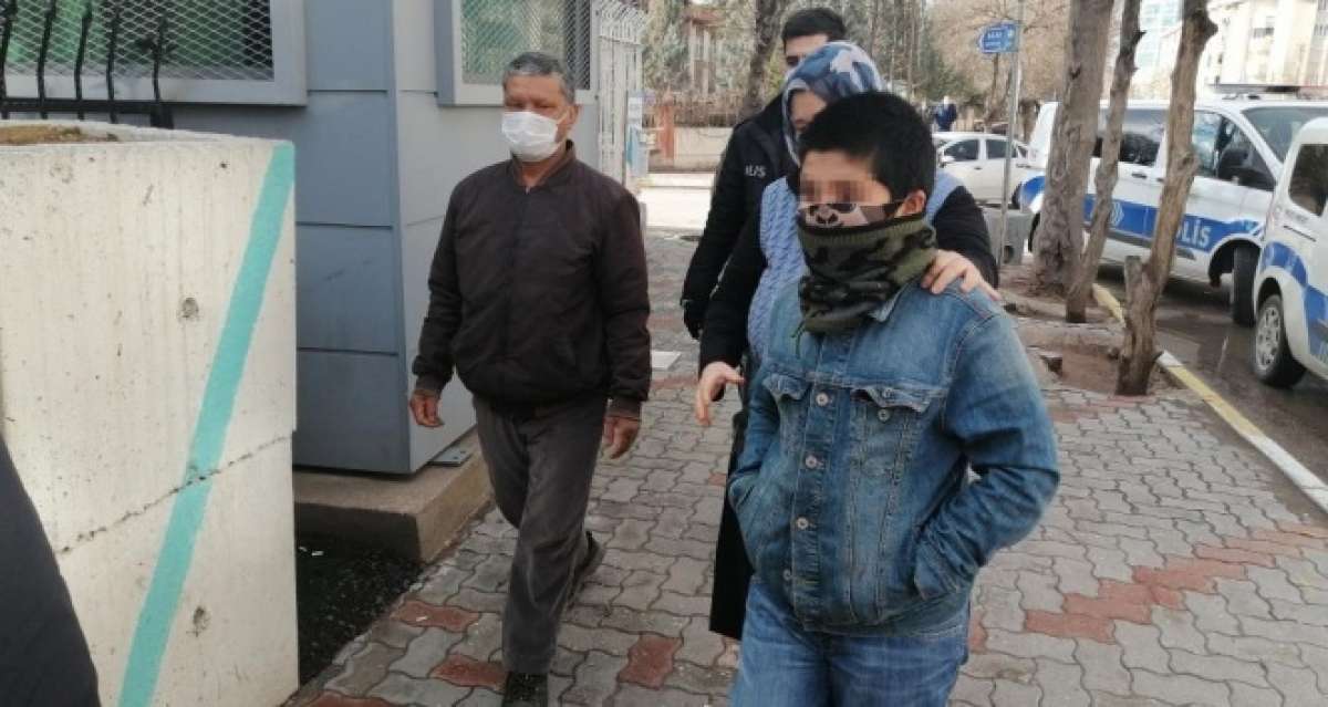 Yabancı uyruklu ailenin para kavgası polis merkezinde bitti
