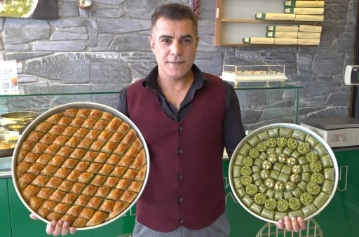 Yaklaşan Ramazan ayı &ouml;ncesi baklava talepleri arttı