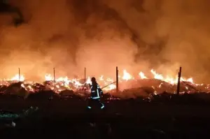 Yalova’da çöplük alanda korkutan yangın