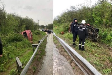 Yalova’da panelvan devrildi: 3 işçi öldü