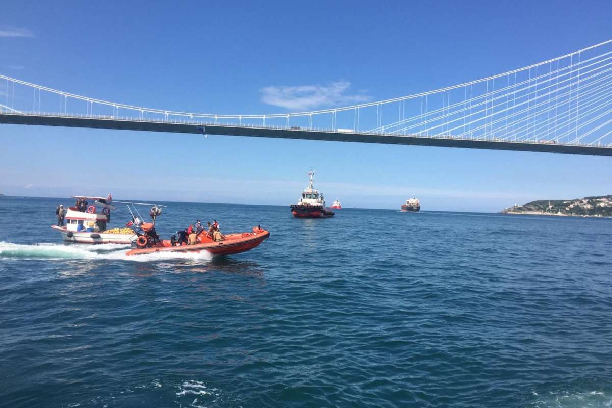 Yavuz Sultan Selim Köprüsü altındaki tekne kazasında vefat sayısı 2'ye yükseldi