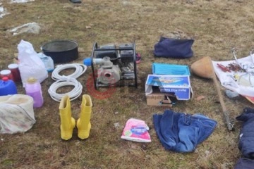 Yayla evlerinde ne varsa &ccedil;almışlar