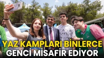 Yaz Kampları Binlerce Genci Misafir Ediyor