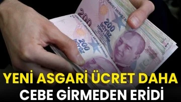 Yeni Asgari &Uuml;cret Daha Cebe Girmeden Eridi