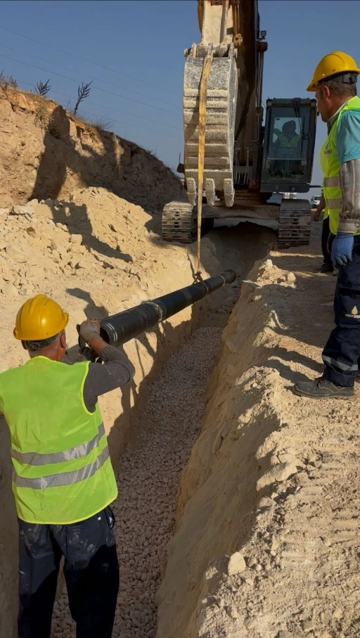 Yeni yerleşim alanlarının su altyapısı güçleniyor