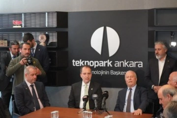 Yeniden Refah Partisi Genel Başkanı Fatih Erbakan Ostim Teknokent’i ziyaret etti