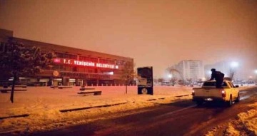 Yenişehir Belediyesi ekipleri kar teyakkuzunda