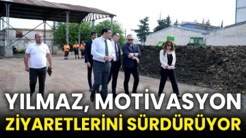 Yılmaz, motivasyon ziyaretlerini sürdürüyor