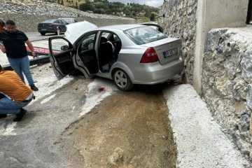 Yozgat’ta iki otomobil çarpıştı: 4 yaralı