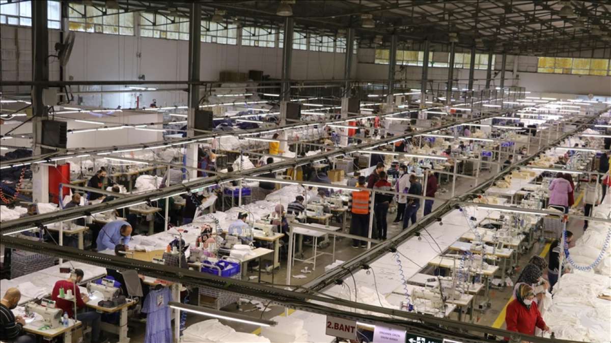 Yozgat'ta üretilen 4 milyon giysinin büyük bölümü Avrupa ülkelerine ihraç ediliyor
