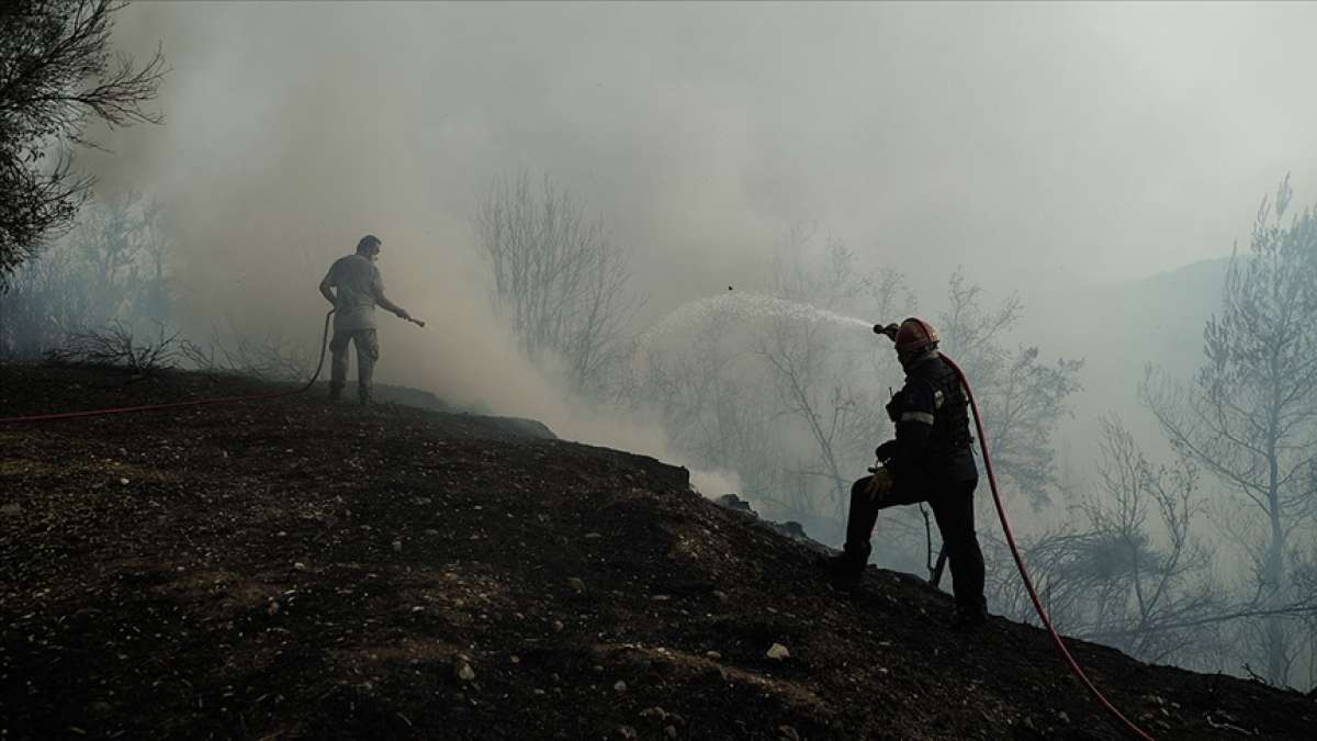 Yunanistan'da orman yangınlarında 1 milyon 300 bin dönümlük alan kül oldu