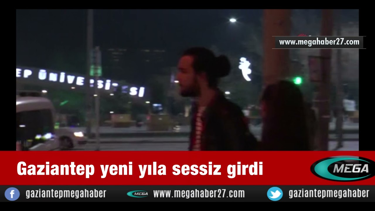 Gaziantep yeni yıla sessiz girdi