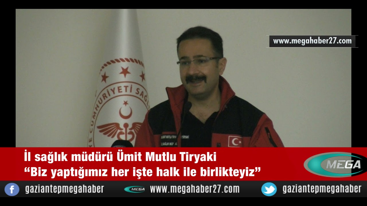 il sağlık müdürü Ümit Mutlu Tiryaki, Acil Sağlık personelleriyle bir araya geldi