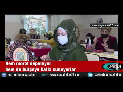 Şahinbeyli Kadınlar Kurslarda Moral Buluyor