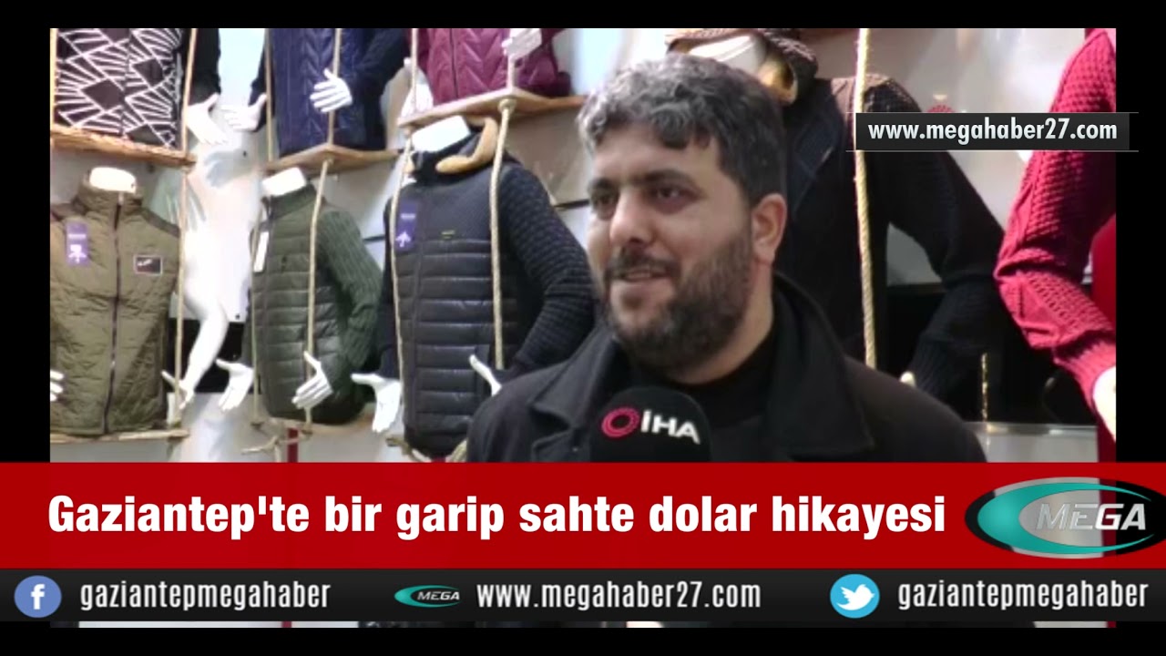 Gaziantep'te bir garip sahte dolar hikayesi