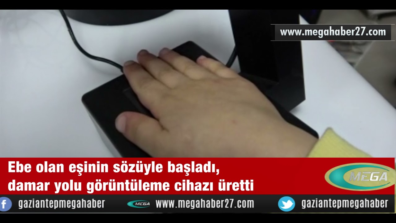 Ebe olan eşinin sözüyle başladı, damar yolu görüntüleme cihazı üretti